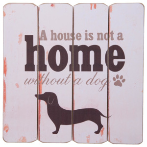 Cedule 40*40 cm For Dogs Only