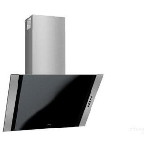 Kuchyňské digestoře - odsavač par HAAG Vision Black GPE600 LED-SMD! 60 Inox + černé sklo
