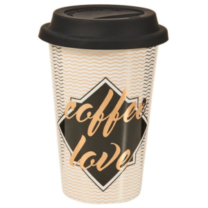 COFFEE DELUXE Cestovní hrnek na kávu "Coffee Love"