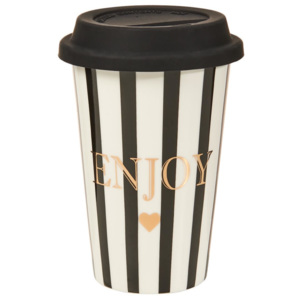 COFFEE DELUXE Cestovní hrnek na kávu "Go Enjoy"