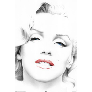 Plakát Marilyn Monroe - Sketch