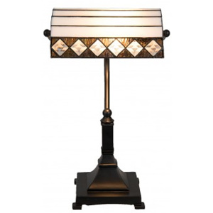ClayreC Stolní lampa Tiffany Ovale 5LL-5196