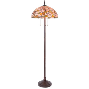 Stojací lampa Tiffany - Ø 51*164 cm / 3x E27/60W