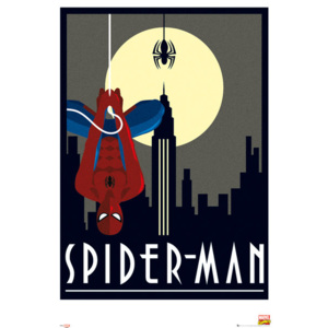 Plakát Marvel Retro - Spiderman