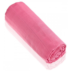 BIO Bambusová osuška, pink / růžová