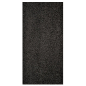 Vopi koberce Běhoun Color Shaggy černý - šíře 70 cm