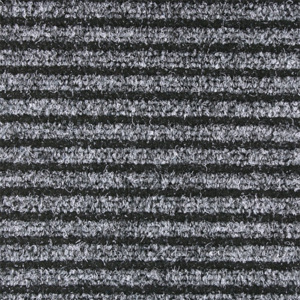 Šedá textilní vstupní rohož Favorit - délka 40 cm, šířka 60 cm a výška 0,76 cm
