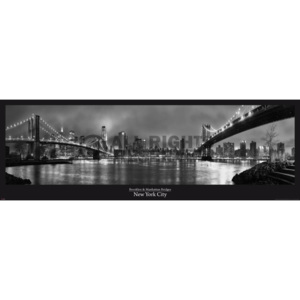 Plakát New York - Bridges