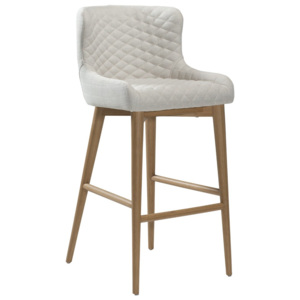 Krémová barová židle DAN-FORM Denmark Vetro