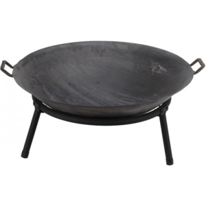 Zahradní přenosné litinové ohniště, 60 cm