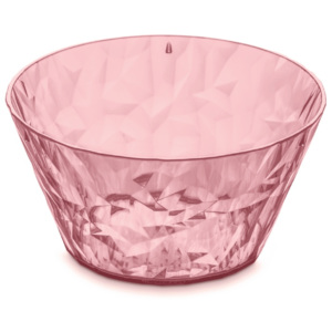 Miska Koziol Crystal růžová plastová 0,7l