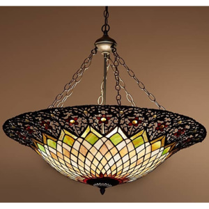 Závěsná lampa Tiffany - pr 80*115 cm 3x E27 / max 60W