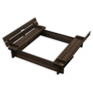 Tradgard 30160 Dřevěné pískoviště s lavičkami