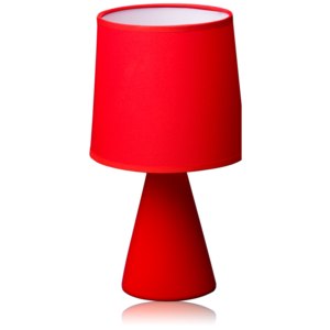 Stolní lampa Kobi Cleo 5 červená