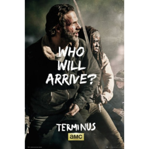 Plakát The Walking Dead - Rick And Michonne Survive