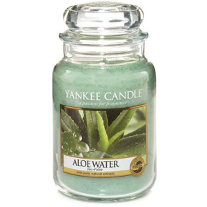 Svíčka ve skleněné dóze Yankee Candle Voda s Aloe, 623 g