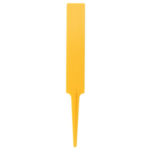 Plastia Štítky zapichovací, 14 cm, žlutá 15 ks