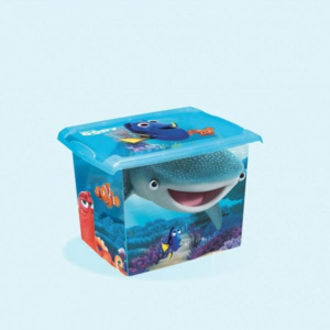 Keeeper Box na hračky, dekorační Hledá se Dory 20,5 l - modrý