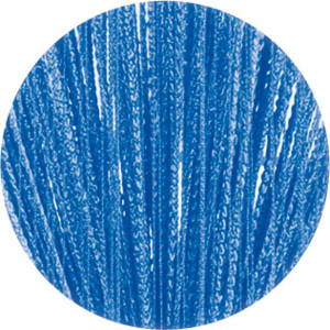Záclona kusová provázková Iris modrá 250 x 290 cm