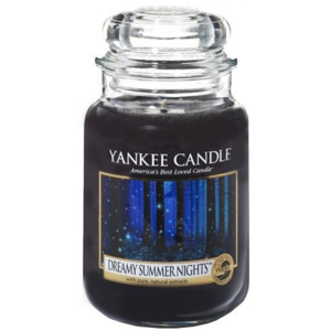 Svíčka ve skleněné dóze Yankee Candle Zasněné letní noci, 623 g
