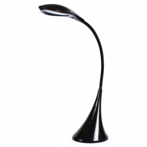 Ecolite LS1011-CR Stmívatelná LED stolní lampa 5W černá s usb