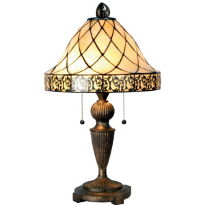 Stolní lampa Tiffany - Ø 36*62 cm 2x E27 / Max 60W