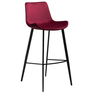Vínově červená barová židle DAN-FORM Denmark Hype