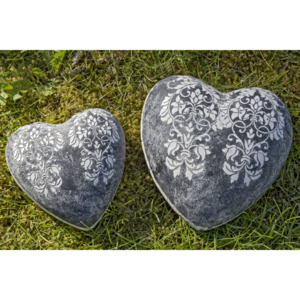 Dekorační keramické srdce Liana, ⌀ 11 cm