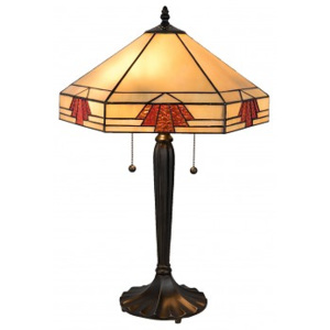 ClayreC Stolní lampa Tiffany Mince 5LL-5201