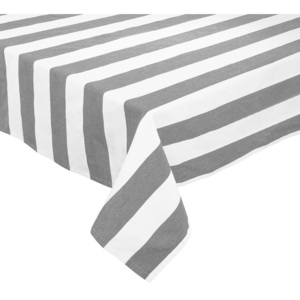 LA LINEA Ubrus 160 x 160 cm - černá/bílá