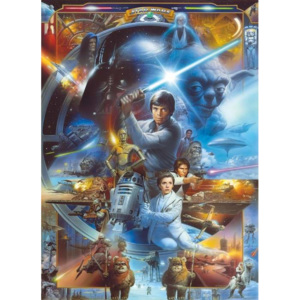 Fototapeta Komar Star Wars 4-441 Luke Skywalker Collage (184 x 254 cm)