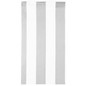 LA LINEA Běhoun na stůl 50 x 160 cm - šedá/bílá