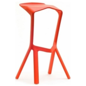 Barová židle CELANO Červená