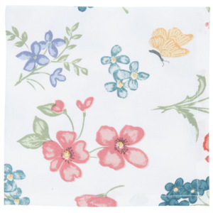 Textilní ubrousky - / 6 ks/ Field Flowers 40*40 cm