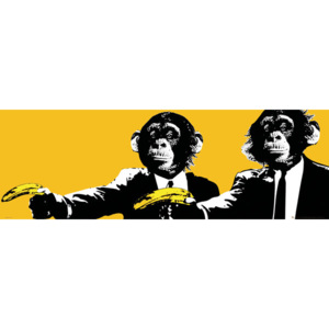 Plakát Monkeys Bananas