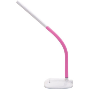 LEDKO LEDKO/00098 LED lampa stolní – 8w – 400lm růžová/00098
