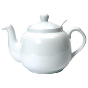 Great Tea Garden Konvice na čaj Chelsea - bílá 1,5 l