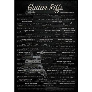 Plakát Guitar Riffs
