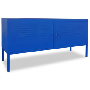 TV stolek, 118x40x60 cm, modrý