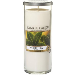Svíčka ve skleněném válci Yankee Candle Bílý čaj, 566 g