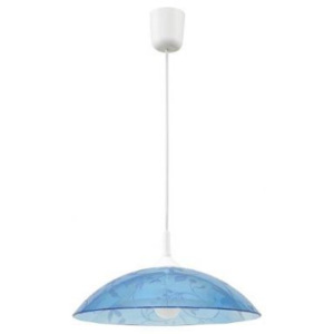 Kuchyňský lustr Lampex 012/B modrá