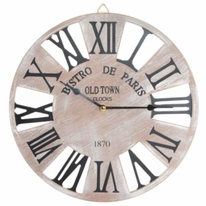 Nástěnné hodiny "VINTAGE" 30x3.5cm/dřevo