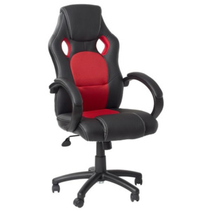 Kancelářská židle ADK SPERO, černá/červená, ADK122010 - VÝPRODEJ Č. 246