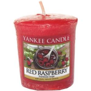 Svíčka Yankee Candle Červená malina, 49 g