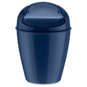 DEL XS odpadkový koš s poklopem KOZIOL (Barva-Tmavě modrá)