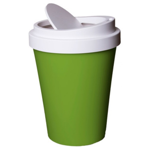 Odpadkový koš QUALY Coffee Bin, zelený