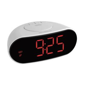 DCF rádiobudík TFA 60.2505, světle šedá