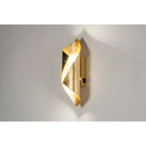 Nástěnné designové LED svítidlo Gold Esence (Greyhound)