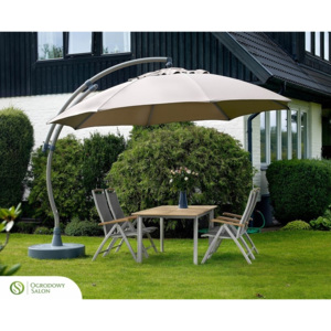 Ogrodos Deštník zahradní Sun Garden Easy Sun 375 cm: antracitový polypropylén
