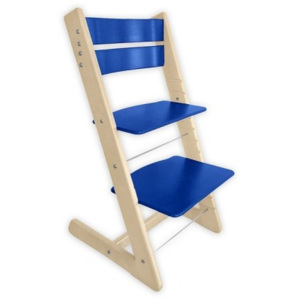 Klasik rostoucí židle Buk - modrá